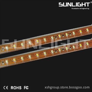 120 leds/m flexible led lighting  strip SMD3528/5050 with IP20/65/67/